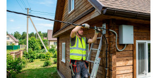 Монтаж СИП от столба к дому: пошаговая инструкция, арматура, ошибки